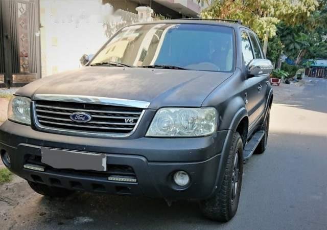 Bán Ford Escape 3.0 4x4 đời 2004, màu xám