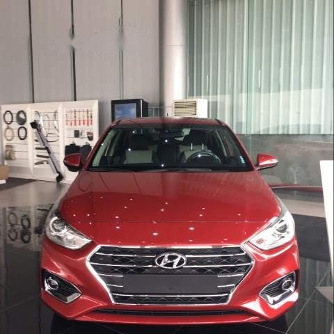 Bán ô tô Hyundai Accent đời 2019, màu đỏ, giá 545tr