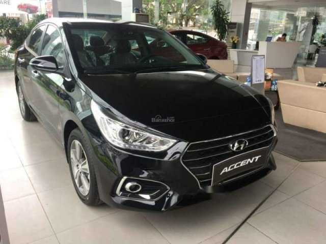 Cần bán Hyundai Accent AT sản xuất 2019, màu đen