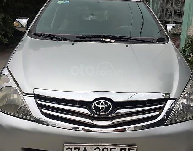 Bán ô tô Toyota Innova 2.0 MT năm 2008, màu bạc