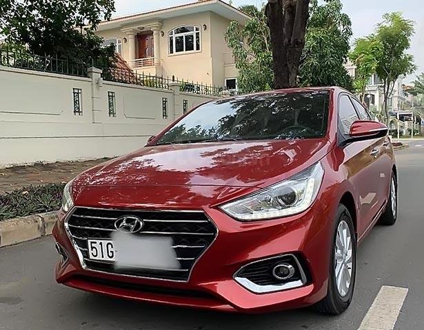 Bán Hyundai Accent 1.4 MT năm 2018, màu đỏ 