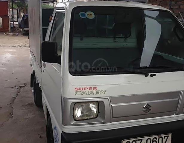 Bán Suzuki Super Carry Truck 1.0 MT sản xuất 2010, màu trắng0