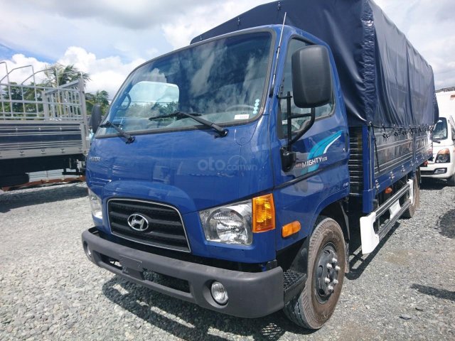 Hyundai Mighty 75S- 3T5-1T8 thùng bạt vào thành phố