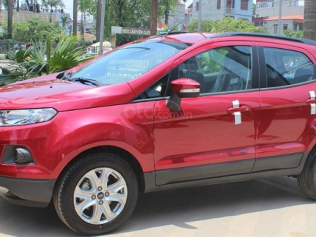 Bán xe Ford EcoSport năm sản xuất 2017, màu đỏ