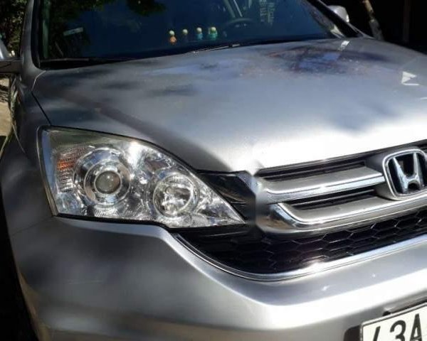 Bán Honda CR V 2.4 sản xuất 2010, màu bạc như mới, 537 triệu