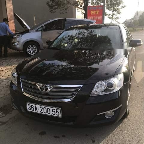 Cần bán xe Toyota Camry đời 2008, màu đen giá cạnh tranh