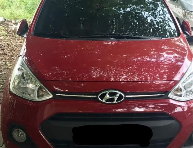 Bán Hyundai Grand i10 1.2AT đời 2015, màu đỏ, xe nhập