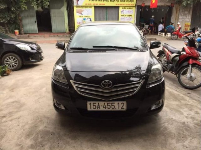 Cần bán lại xe Toyota Vios 2011, màu đen, giá 252tr