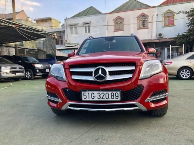 Cần bán Mercedes GLK 220 CDI đời 2014, màu đỏ, nhập khẩu xe gia đình