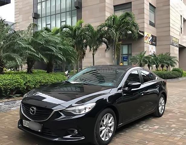 Chính chủ bán xe Mazda 6 2.0 AT sản xuất 2014, màu đen