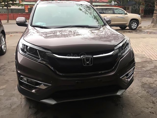 Bán ô tô Honda CR V 2.4 AT sản xuất năm 2016, màu nâu chính chủ giá cạnh tranh