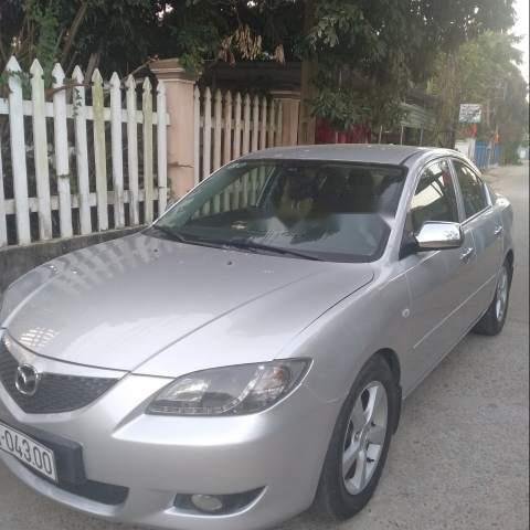 Bán xe Mazda 3 năm sản xuất 2005, màu bạc