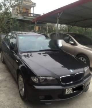 Bán BMW 3 Series đời 2004, màu đen, giá tốt