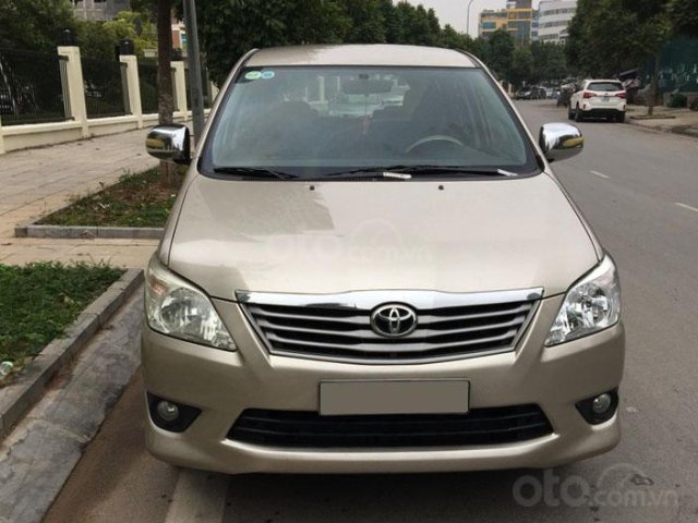 Chính chủ bán Toyota Innova 2.0E SX 2013, cá nhân, 1 chủ từ đầu