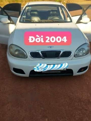 Bán ô tô Daewoo Lanos năm sản xuất 2004, màu trắng