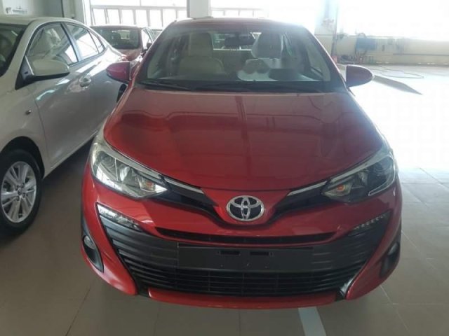 Bán ô tô Toyota Vios sản xuất năm 2019, màu đỏ, giá tốt