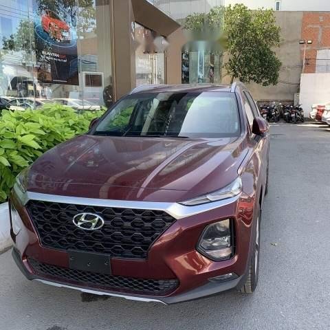 Bán Hyundai Santa Fe sản xuất 2019, màu đỏ