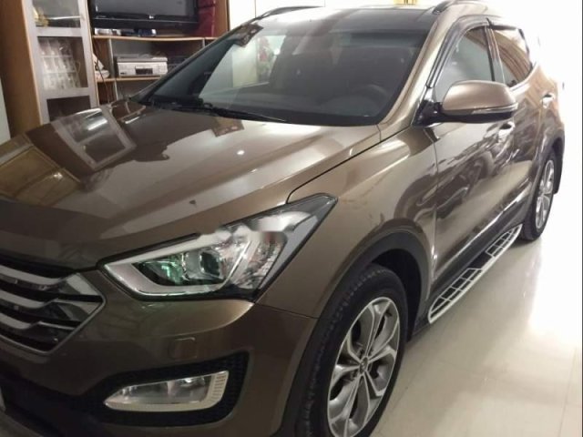 Bán Hyundai Santa Fe 2015, màu nâu chính chủ, giá tốt