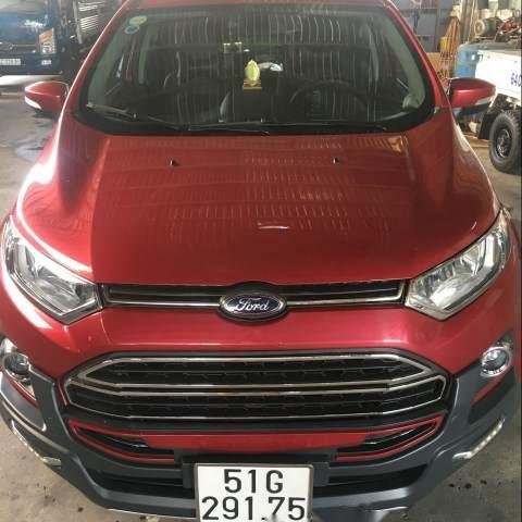 Cần bán gấp Ford EcoSport sản xuất 2017, màu đỏ, nhập khẩu nguyên chiếc