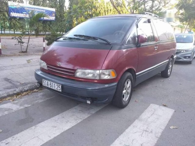 Bán ô tô Toyota Previa đời 1990, màu đỏ chính chủ