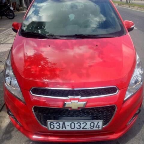 Bán lại xe Chevrolet Spark LTZ đời 2014, màu đỏ như mới