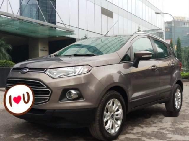 Cần bán Ford EcoSport Tinanium AT 1.5 đời 2016, màu nâu