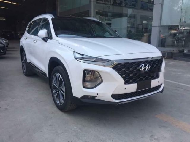 Bán Hyundai Santa Fe đời 2019, màu trắng, xe nhập