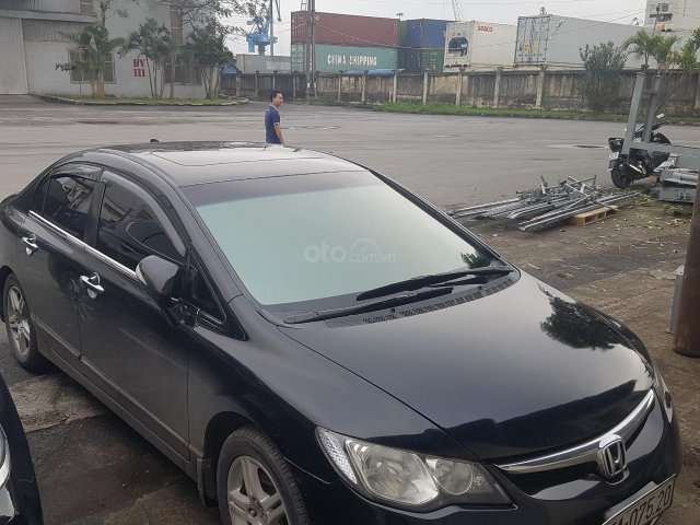 Xe cũ Honda Civic đời 2008, màu đen như mới, 365tr0