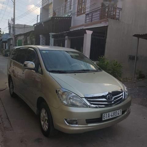 Bán xe Toyota Innova G 2007, màu vàng  