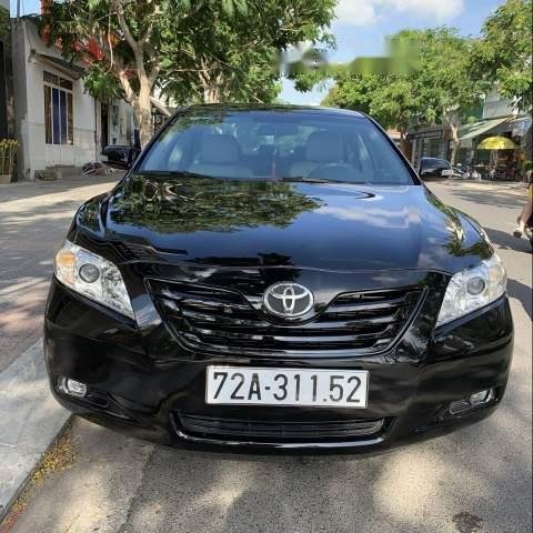 Bán xe Toyota Camry 2.4LE 2007, màu đen, xe nhập, giá chỉ 580 triệu