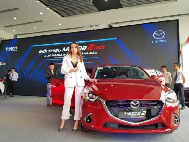 Bán Mazda 2 năm 2019, màu đỏ, xe nhập  