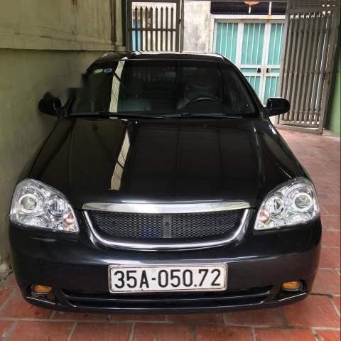 Cần bán Daewoo Lacetti sản xuất năm 2009, màu đen, giá 180tr