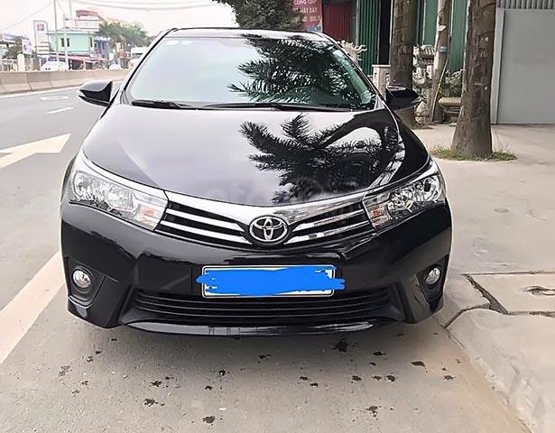 Bán ô tô Toyota Corolla altis G đời 2015, màu đen xe gia đình, giá 560tr