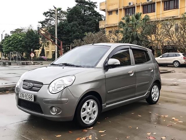 Bán xe Kia Morning EX 1.1MT 2010, màu xám xe gia đình, 215tr