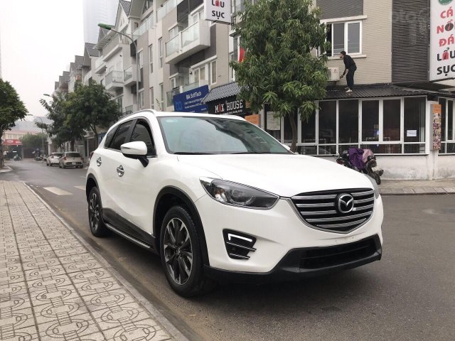 Bán Mazda CX 5 2.5 AT sản xuất 2016, màu trắng, giá 830tr