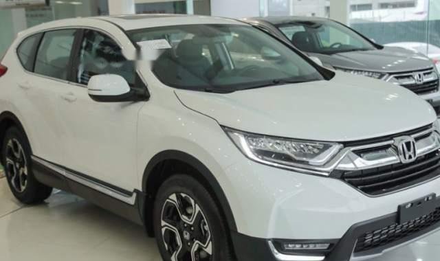 Bán Honda CR V năm 2019, màu trắng, xe có sẵn đủ màu giao xe trong 1 nốt nhạc