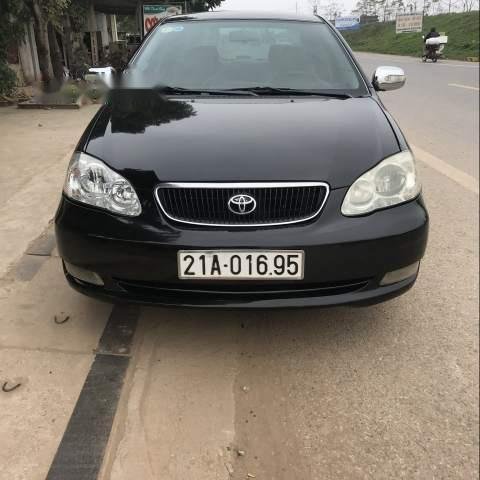 Bán Toyota Corolla altis năm sản xuất 2005, màu đen, 258 triệu