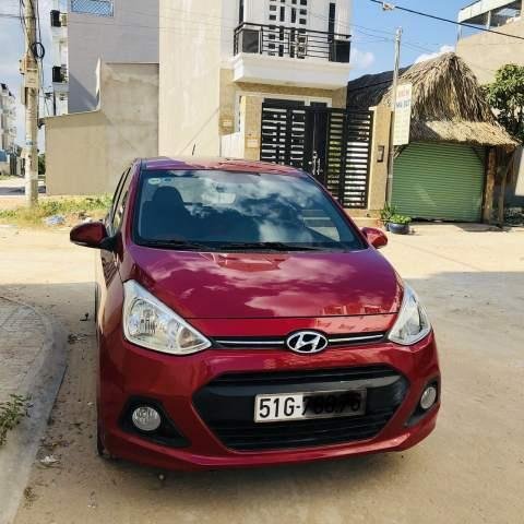 Cần bán Hyundai Grand i10 1.0AT đời 2015, màu đỏ, nhập khẩu xe gia đình, giá tốt