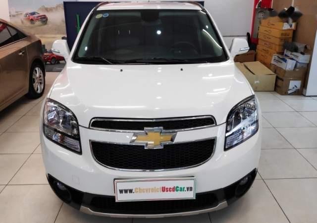 Cần bán gấp Chevrolet Orlando đời 2017, màu trắng, xe nhập, 595 triệu