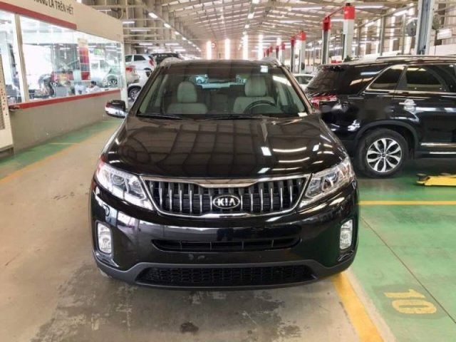 Bán ô tô Kia Sorento đời 2019, màu đen0