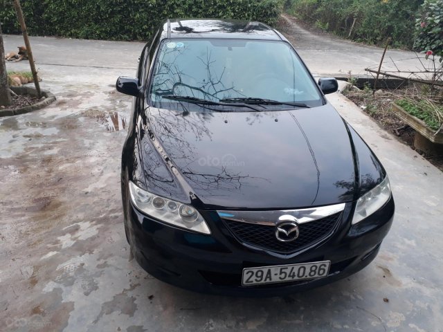Cần bán xe Mazda 6 đời 2003, màu đen