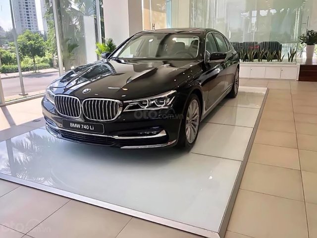 Bán BMW 7 Series 740Li đời 2018, màu đen, nhập khẩu