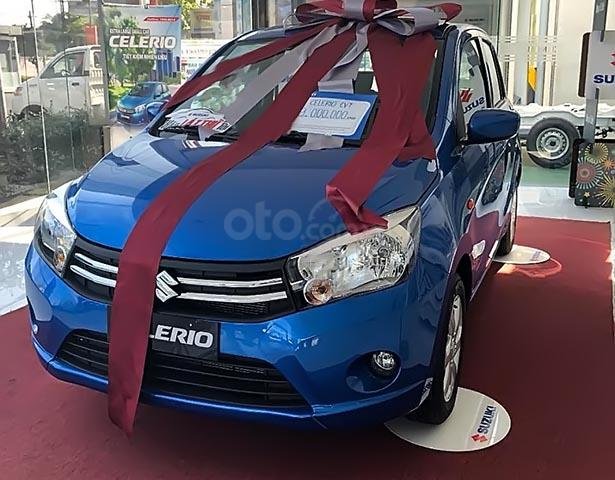 Bán ô tô Suzuki Celerio 1.0 AT năm 2018, màu xanh lam, nhập khẩu Thái Lan