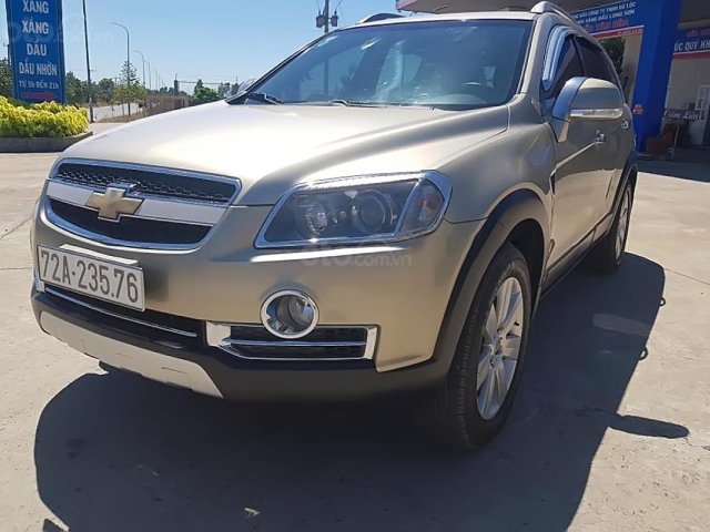 Bán Chevrolet Captiva LTZ Maxx 2.0 AT năm 2009, màu vàng chính chủ