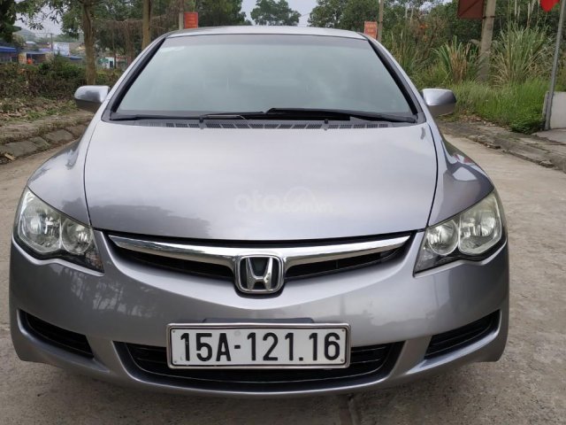 Cần bán Honda Civic 1.8 MT năm 2006, màu xám  0