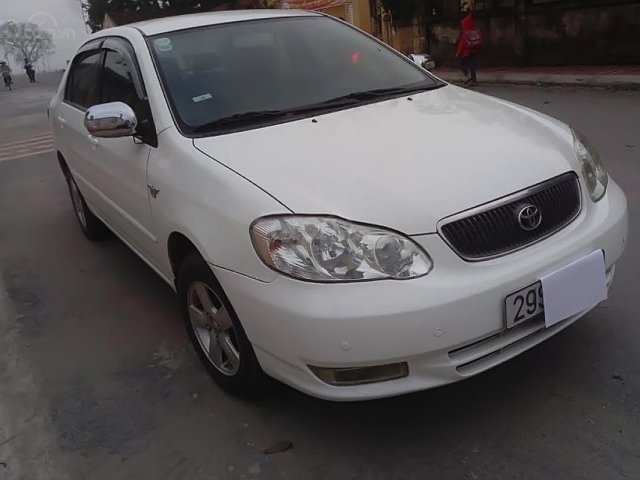 Cần bán lại xe Toyota Corolla Altis 1.8G MT năm 2003, màu trắng, giá tốt