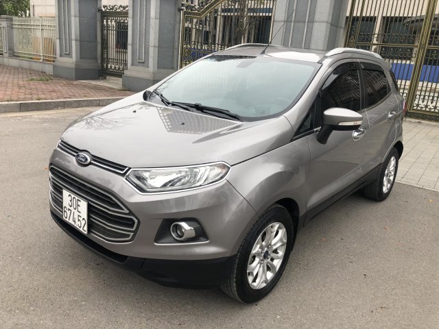 Cần bán gấp Ford EcoSport năm sản xuất 2014, màu xám chính chủ, giá chỉ 495 triệu