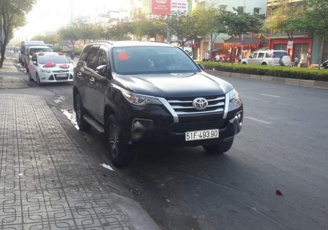 Bán Toyota Fortuner năm 2017, màu đen, xe nhập