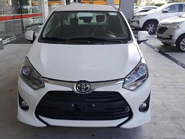 Bán xe Toyota Wigo 1.2 MT sản xuất năm 2019, màu trắng, xe nhập, giá chỉ 345 triệu