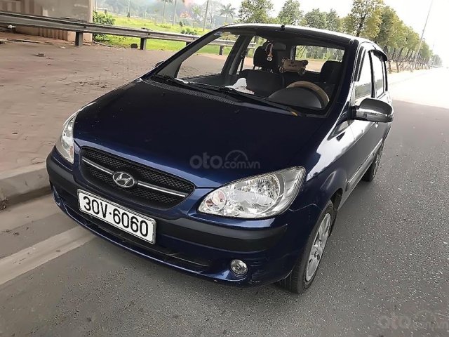 Cần bán gấp Hyundai Getz 1.1 MT sản xuất năm 2009, màu xanh lam, nhập khẩu chính chủ